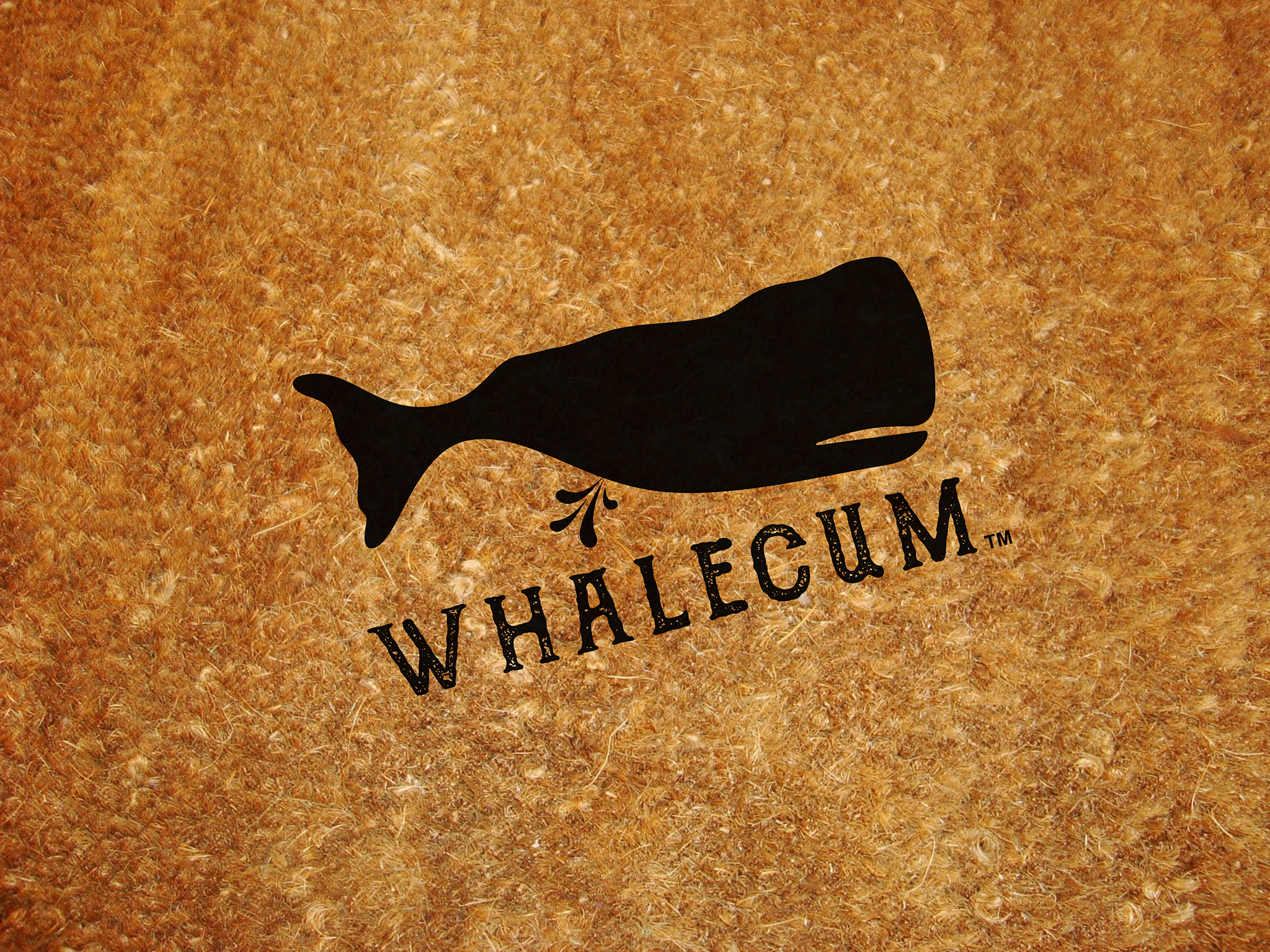 Whalecum coir doormat